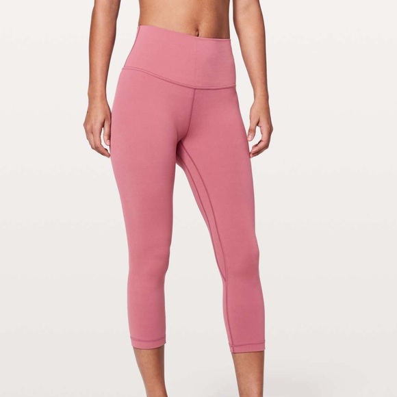 lululemon athletica Pants - Lululemon Align Crop 21" - Moss Rose